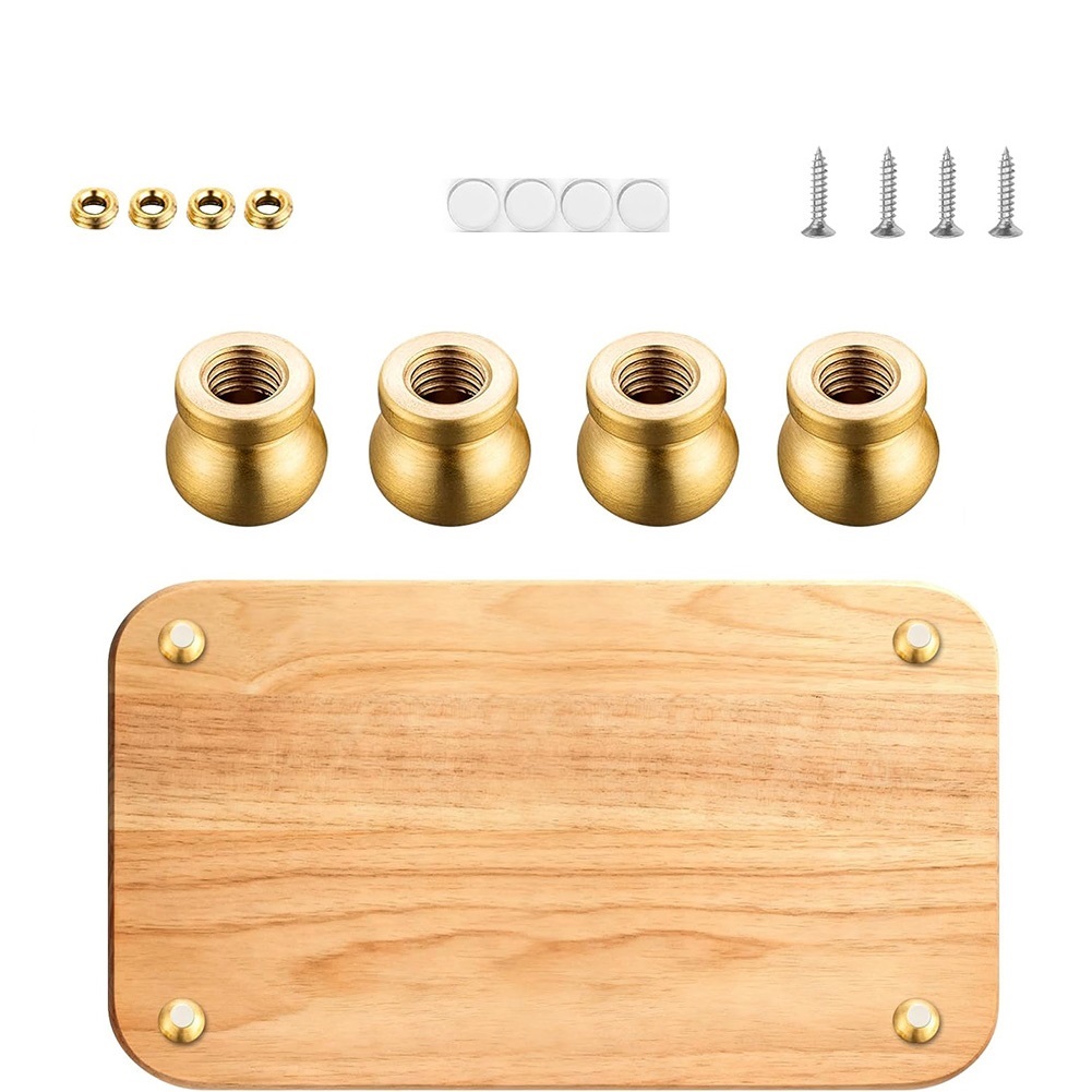 Ensemble de 4 pieds en laiton  - Display Risers Set avis et prix