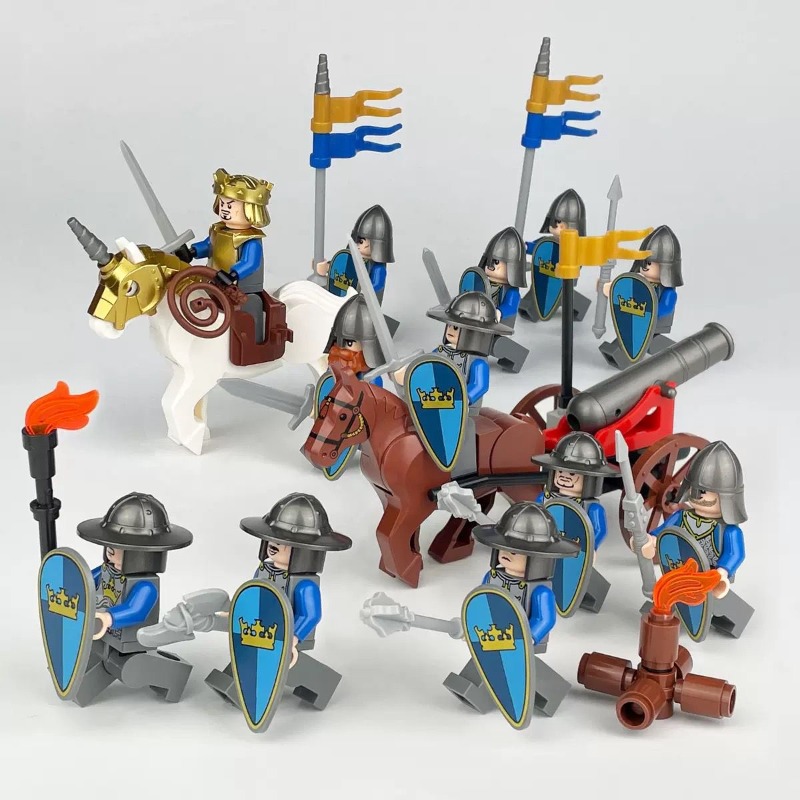 Chevaliers médiévaux de la Rom - Building Block Mini avis et prix