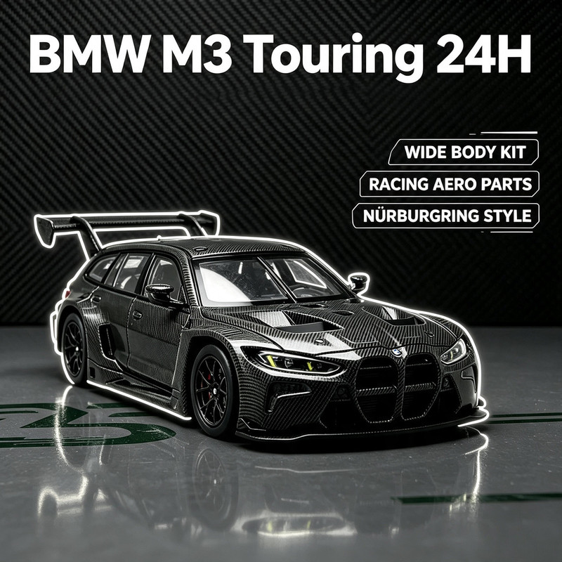 JiCar 1/64 BMW M3 Touring 24H  - Die Cast Car 1 64 avis et prix